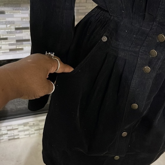 Vintage Bloomingdale’s faux corduroy dress 4 - Picture 3 of 6